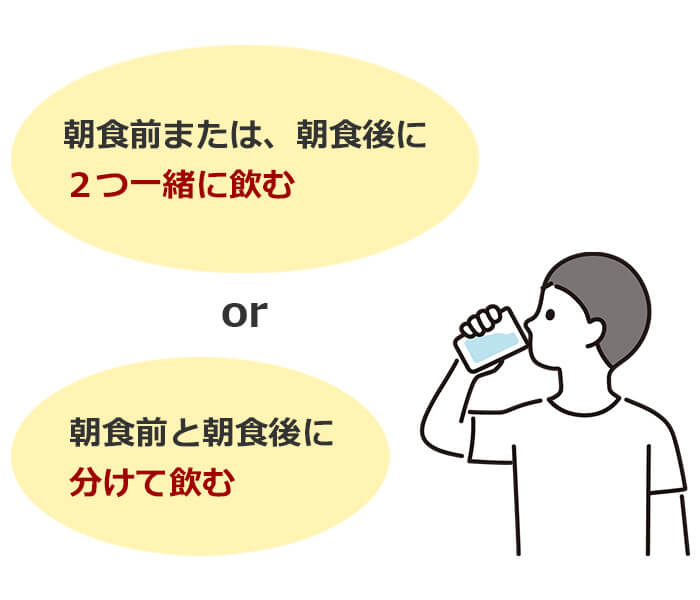 メトホルミンとピオグリタゾン併用の飲み方